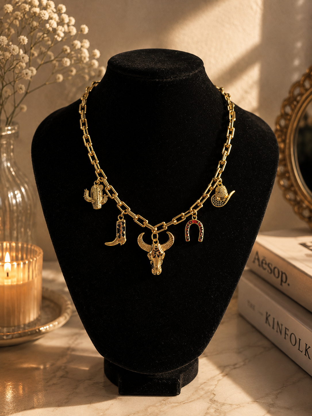 Rodeo Charm Necklace
