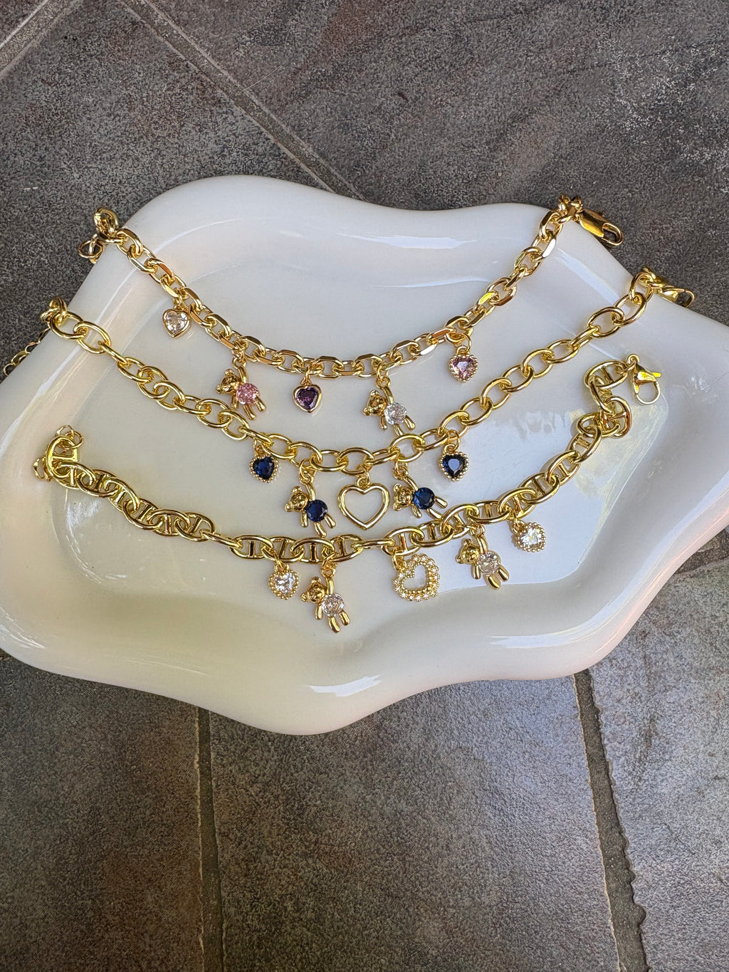 Teddy Charms Bracelet