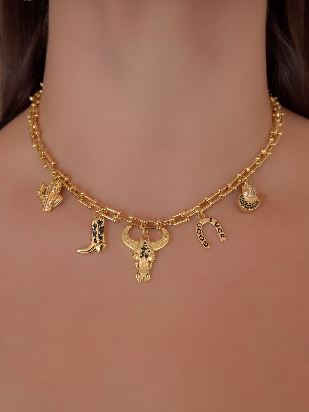 Rodeo Charm Necklace