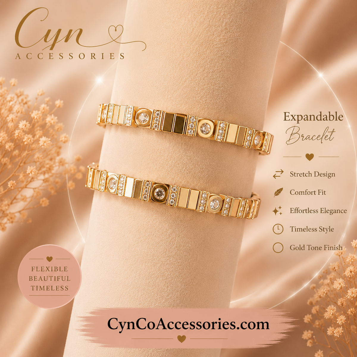 Aqua Expandable Bracelet