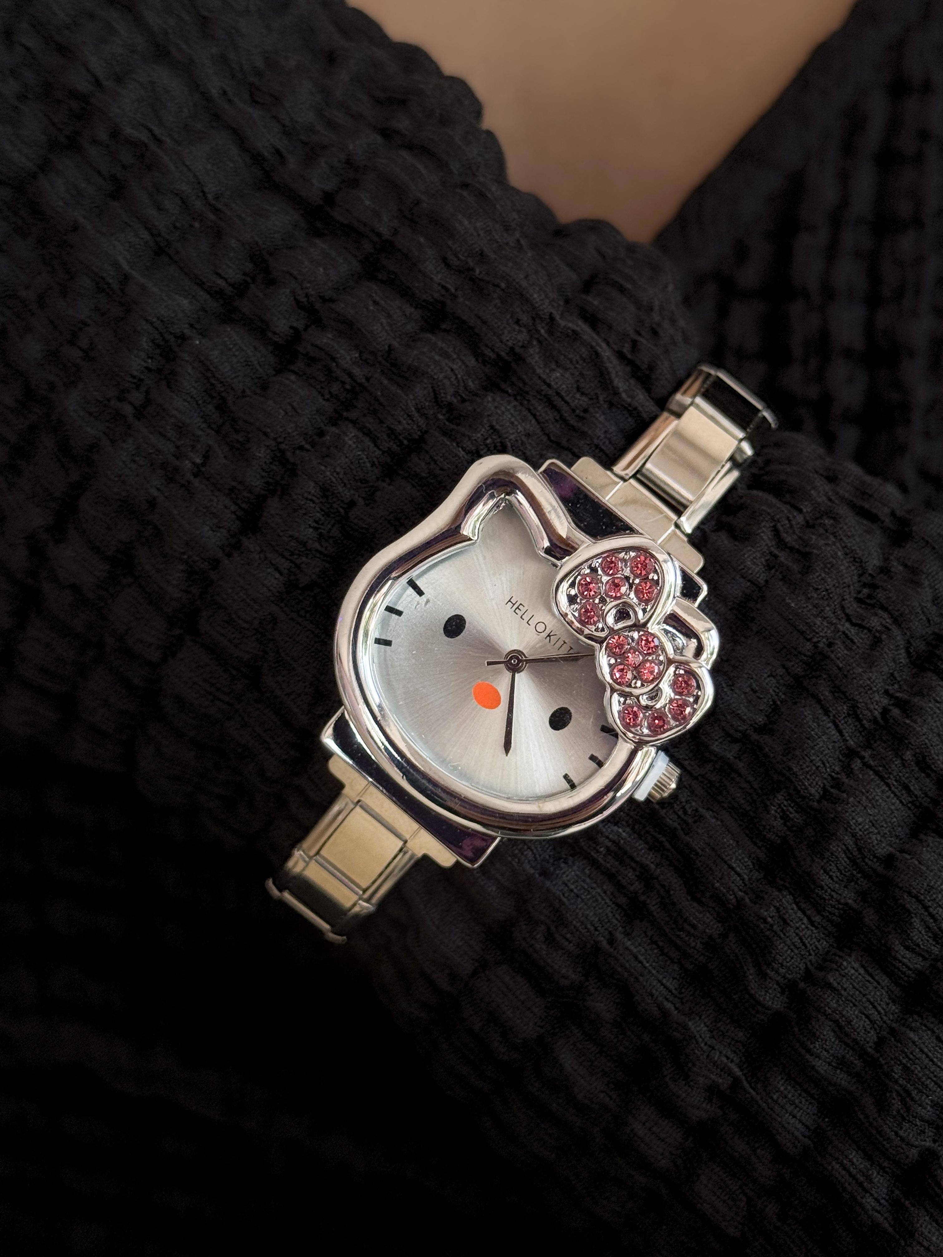 Kitty Silver Watch