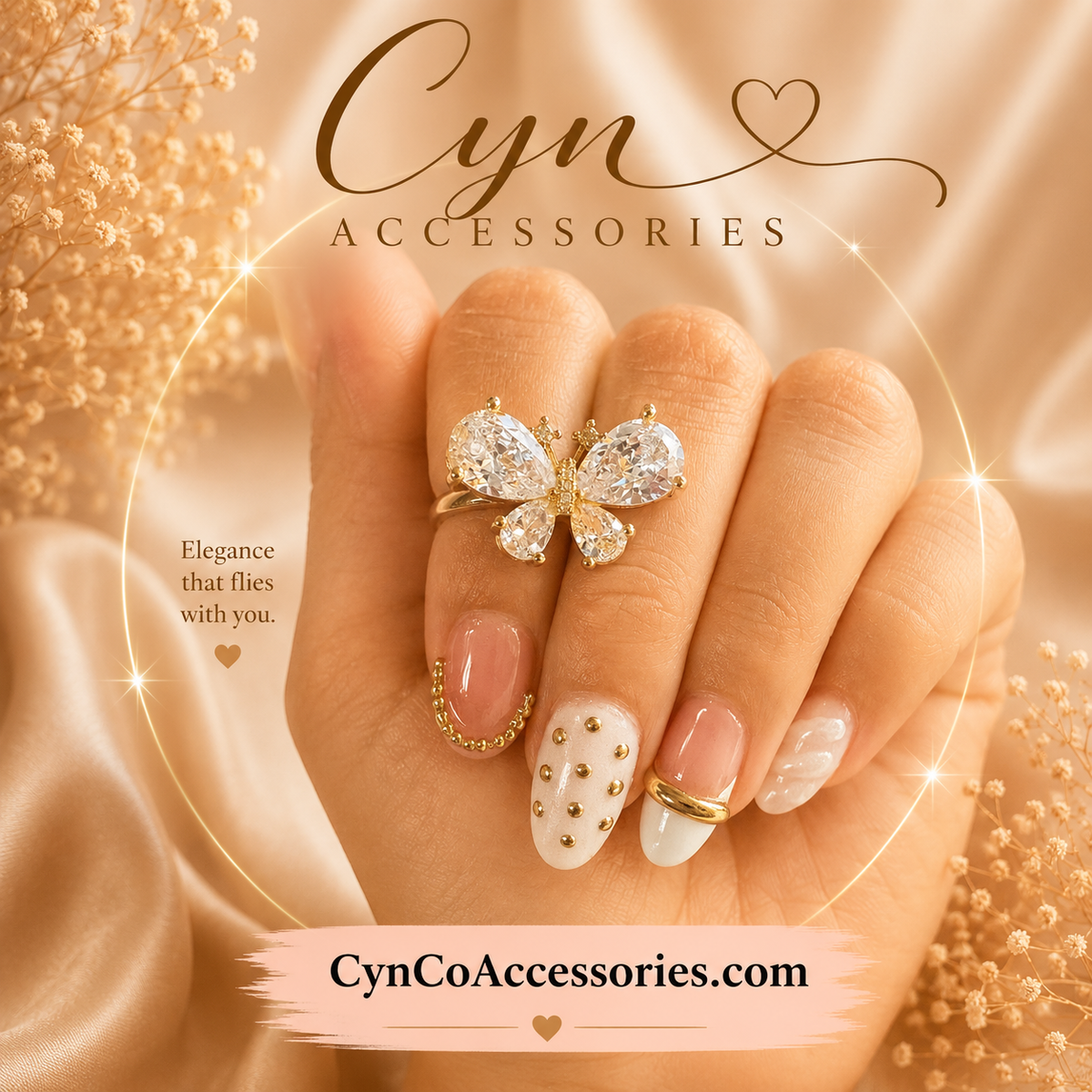 Painted Lady Ring